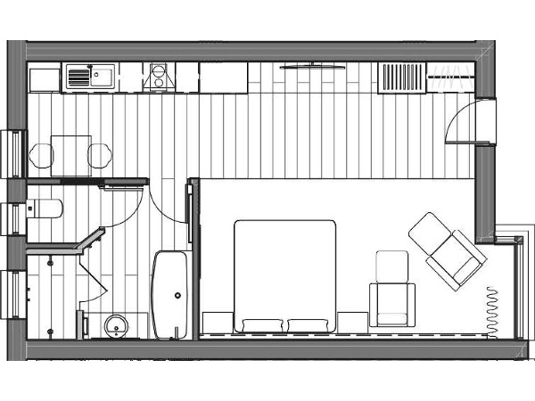 Executive Deluxe Room Floorplan